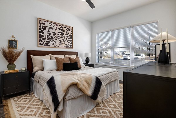 bedroom at The Pace at Holding Village Apartments