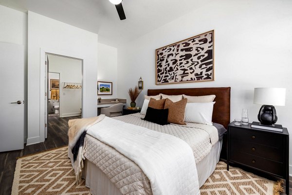 bedroom at The Pace at Holding Village Apartments