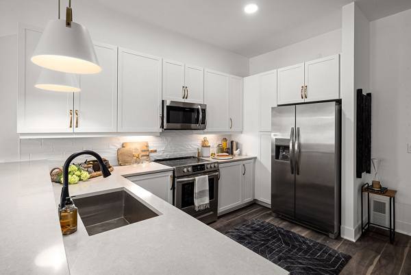 kitchen at The Pace at Holding Village Apartments