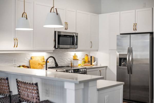 kitchen at The Pace at Holding Village Apartments
