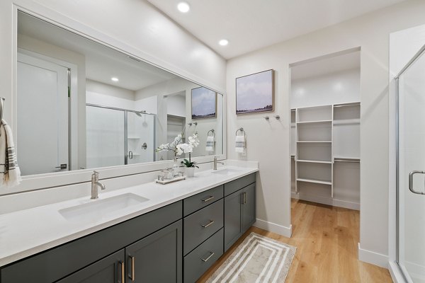 bathroom at Viviano at Riverton Apartments