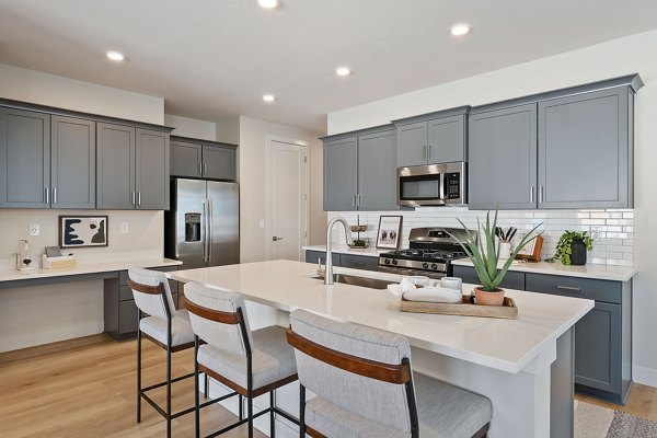 kitchen at Viviano at Riverton Apartments