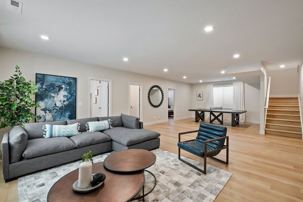 living room at Viviano at Riverton Apartments