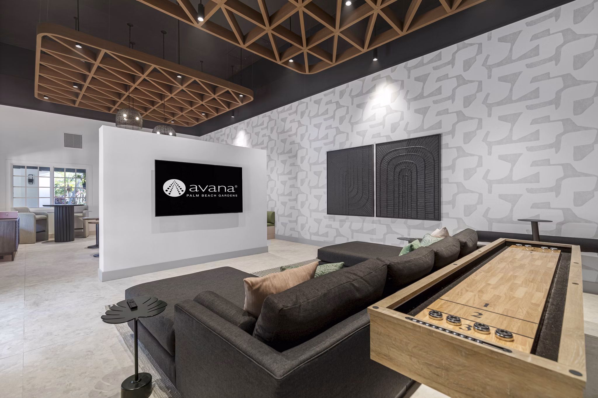 gameroom at Avana Palm Beach Gardens Apartments