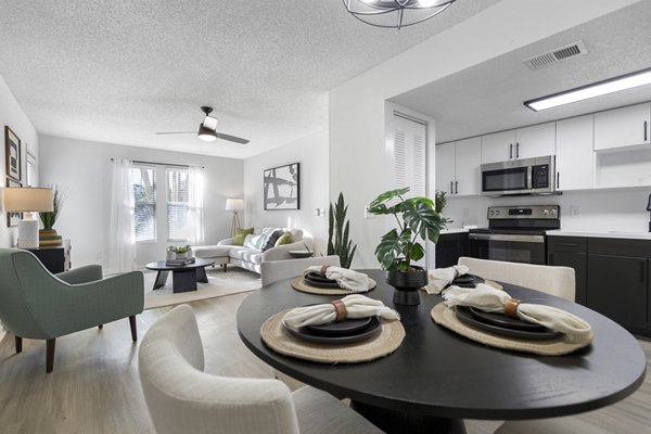 dining room at Avana Palm Beach Gardens Apartments