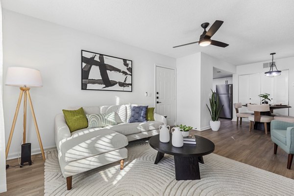 living room at Avana Palm Beach Gardens Apartments