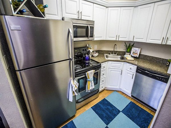 kitchen at The Laurels Apartments