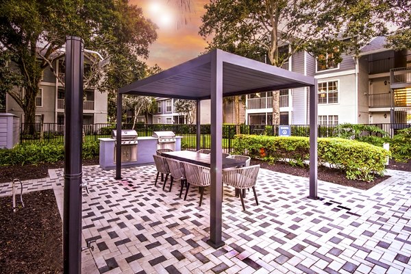 patio at Avana Coral Springs Apartments 