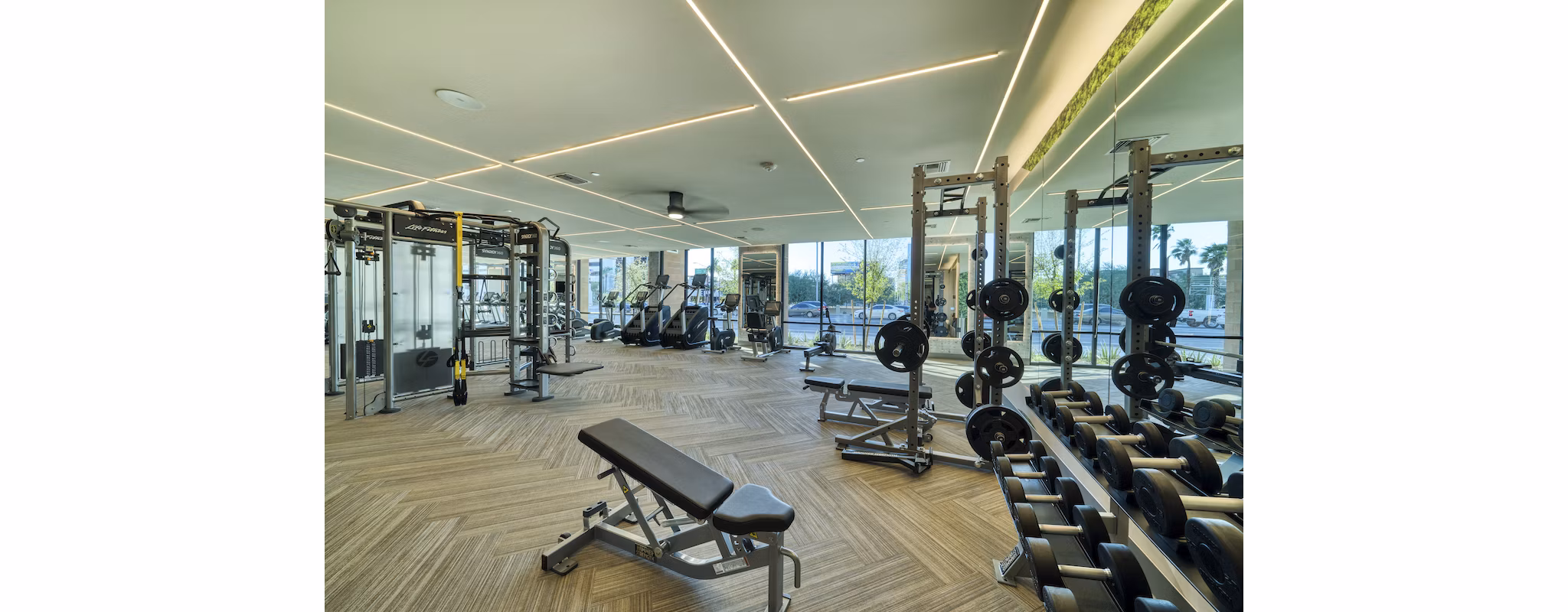 Fitness Center at Callia Apartments