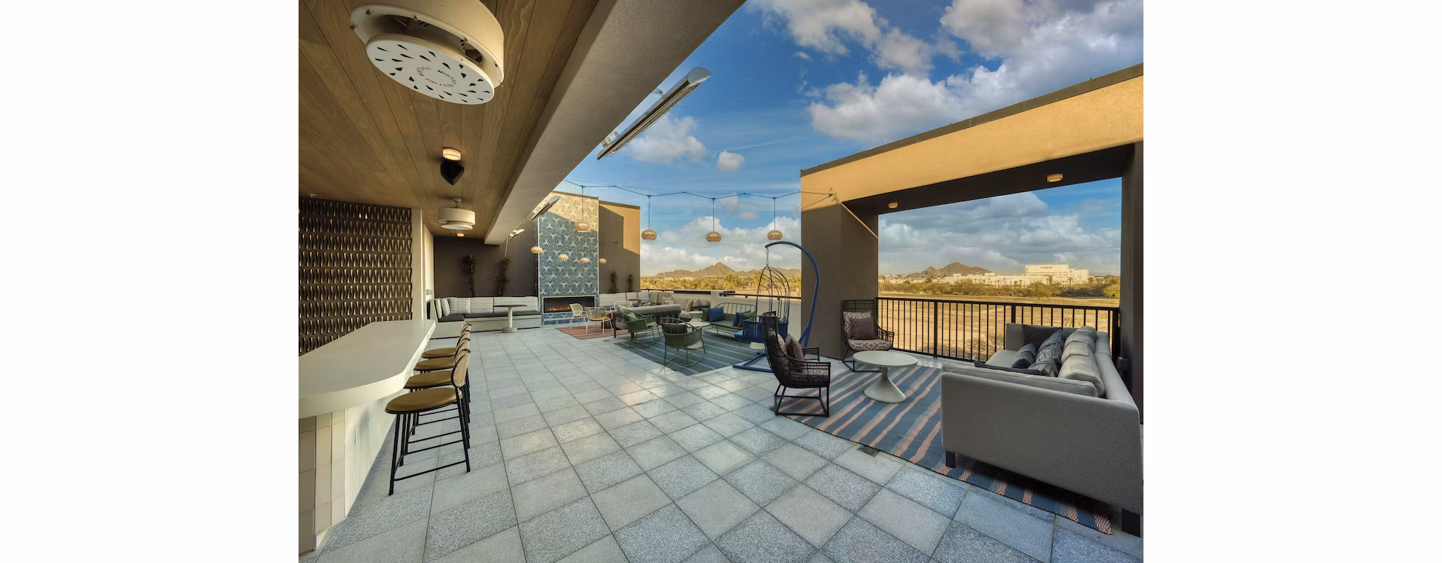 Patio at Callia Apartments