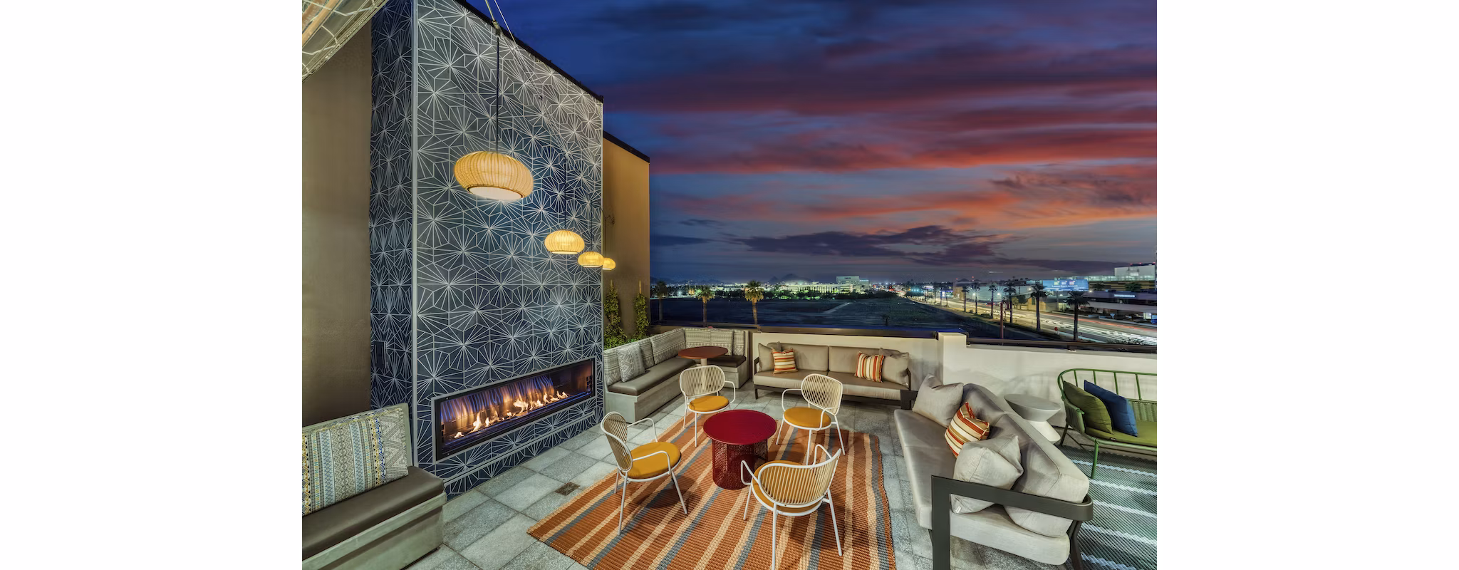 Patio at Callia Apartments