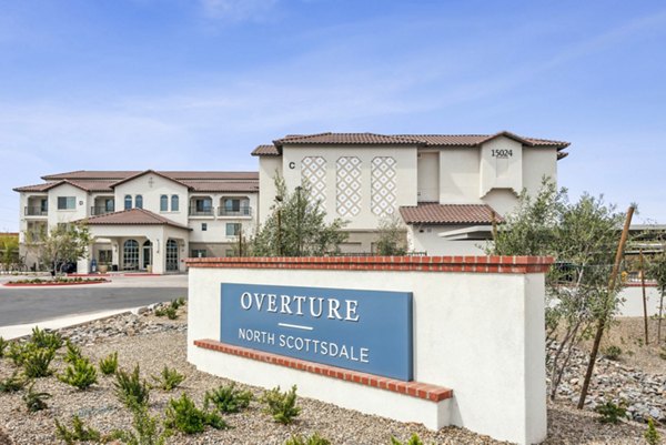 signage at Overture North Scottsdale Apartments