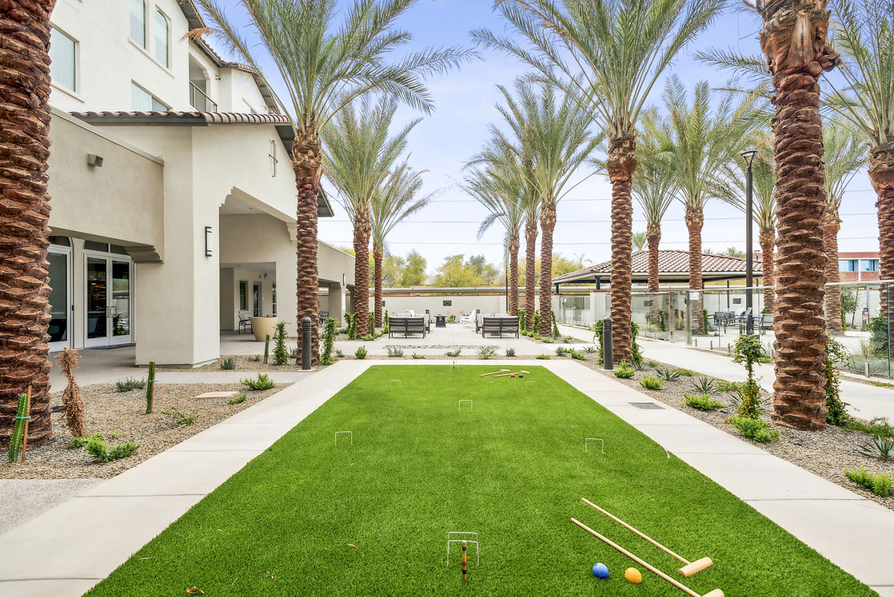 Grill area at Overture North Scottsdale (2 of 5)