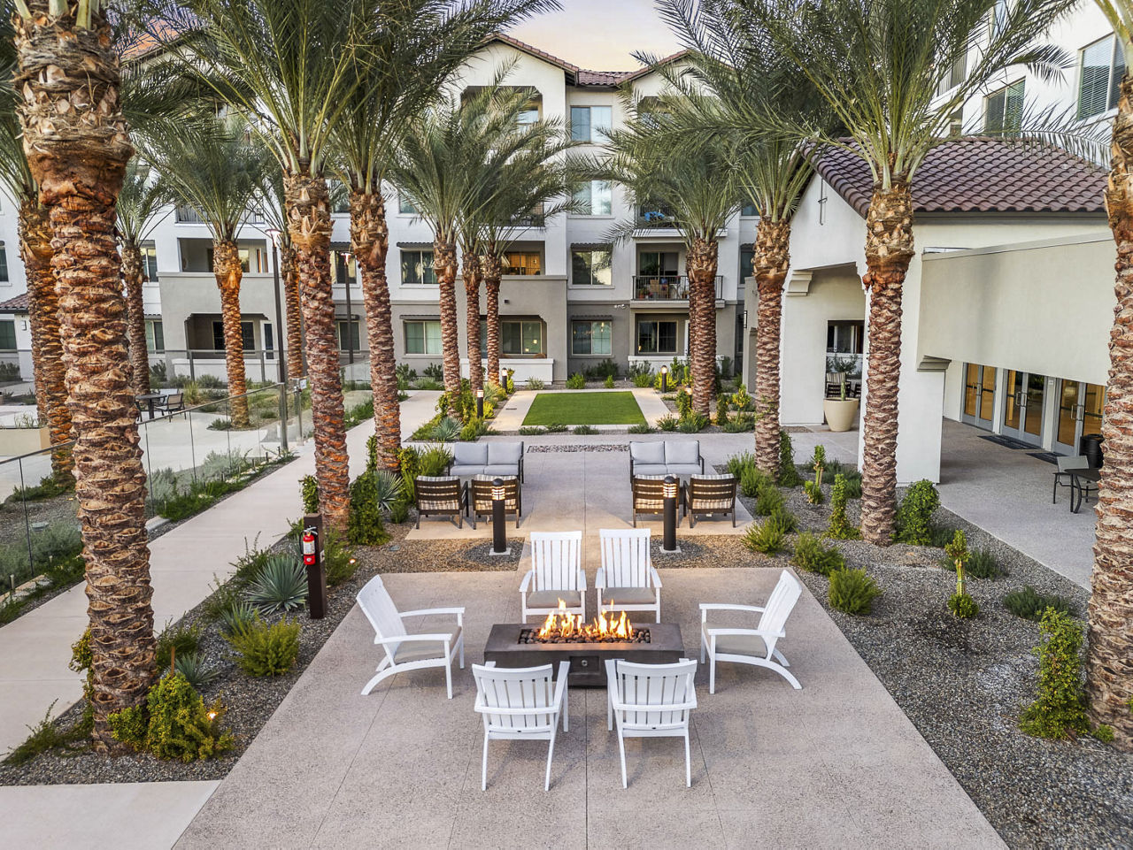 Grill area at Overture North Scottsdale (3 of 5)