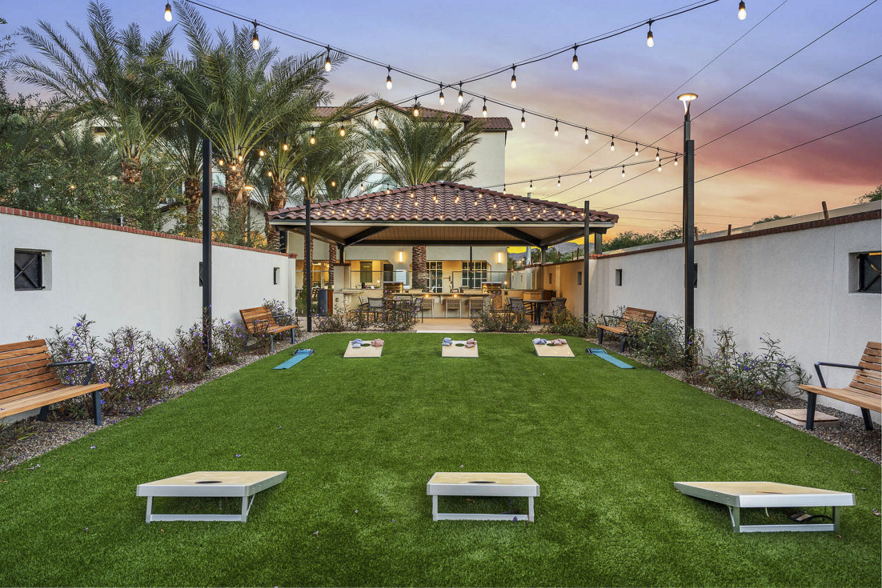 Grill area at Overture North Scottsdale (5 of 5)
