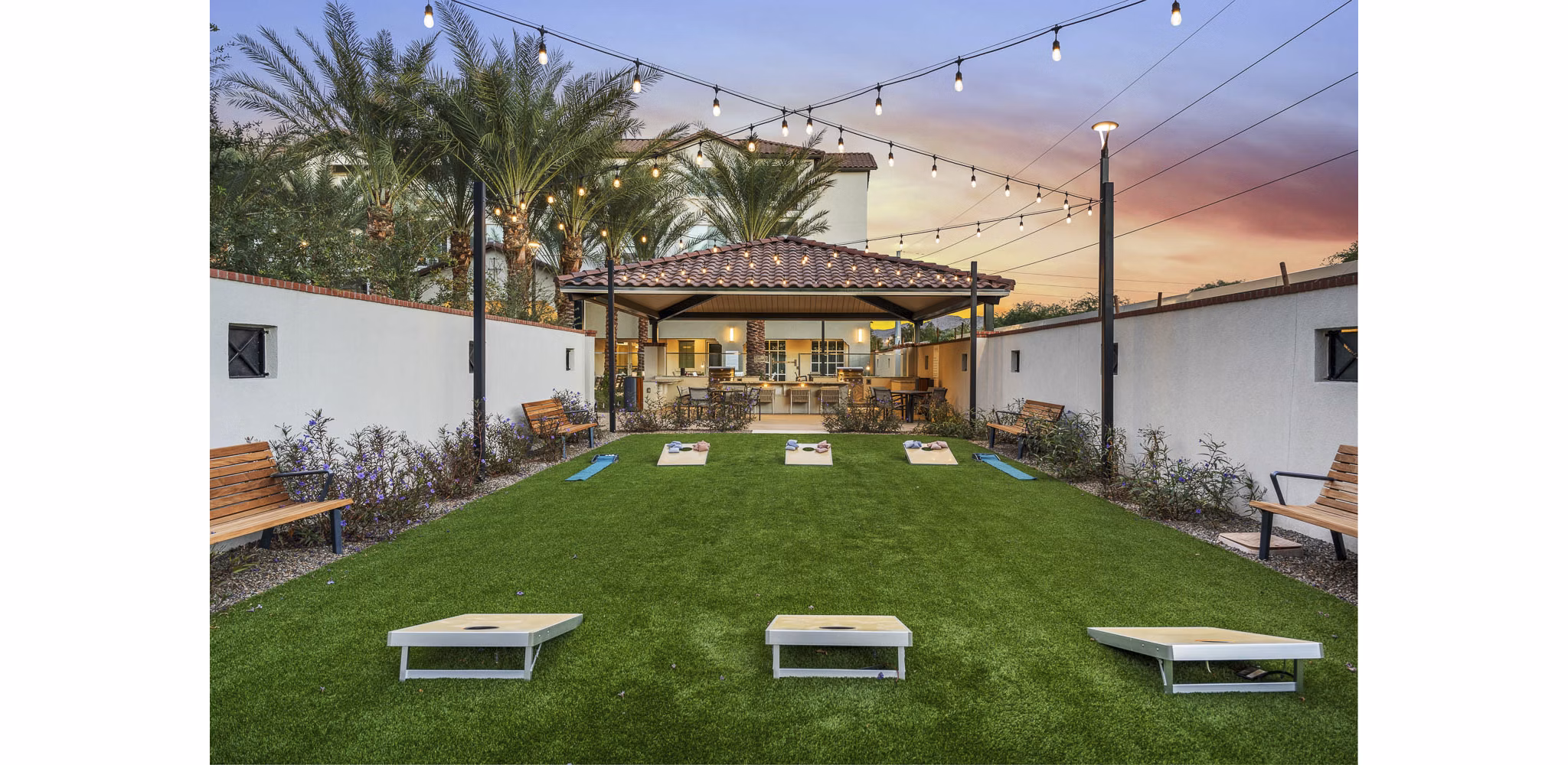 recreational area at Overture North Scottsdale Apartments