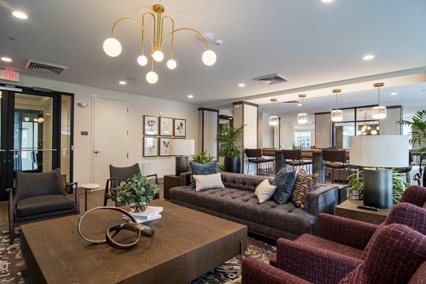 clubhouse at The Foundry at Mashburn Village Apartments