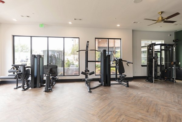 fitness center at The Jade at Avondale Apartments