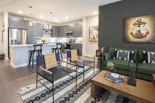 living room at The Jade at Avondale Apartments