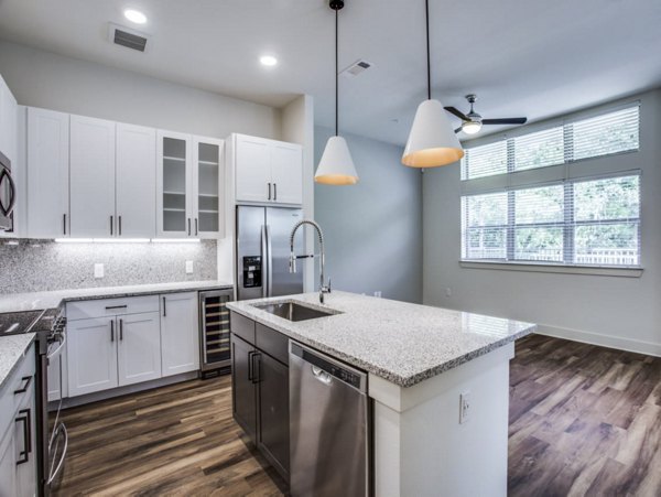 kitchen at Bluffs at Midway Hollow Apartments