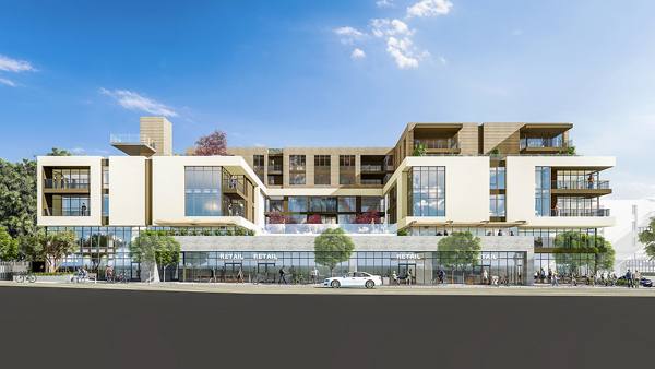 rendering of The Louise 4850 Apartments