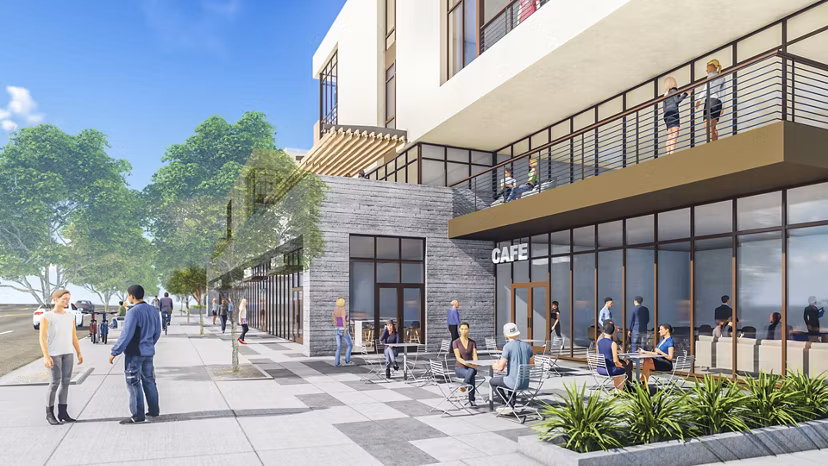 rendering of The Louise 4850 Apartments