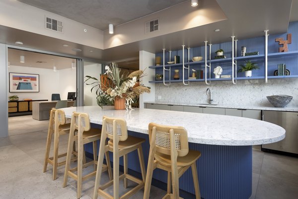 The Louise 4900 Apartments: Elegant clubhouse with modern design features
