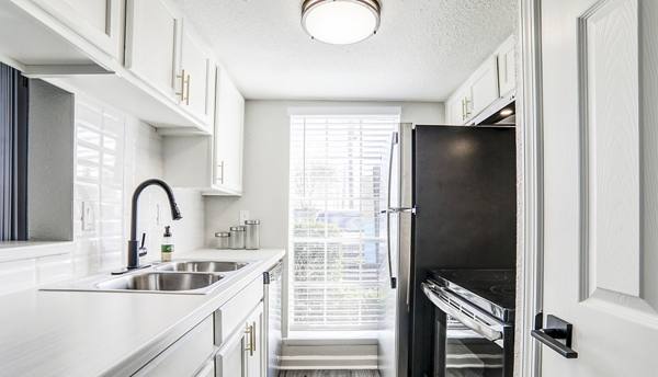 kitchen at The Lumiere Apartments