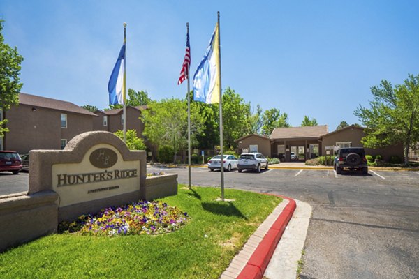 signage at Hunters Ridge Apartments