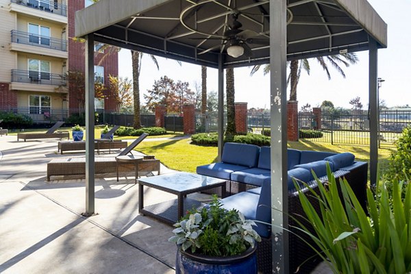 Modern fitness center with state-of-the-art equipment at Regard at Med Center Apartments