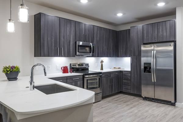 kitchen at Tribute at the Rim Apartments