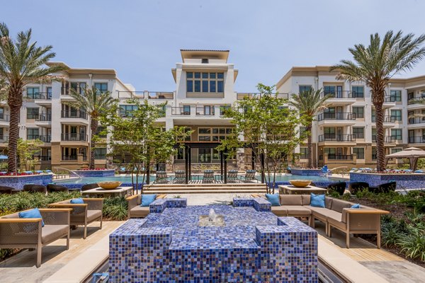 patio at Tribute at the Rim Apartments