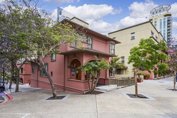 clubhouse/leasing office at Gema Apartments