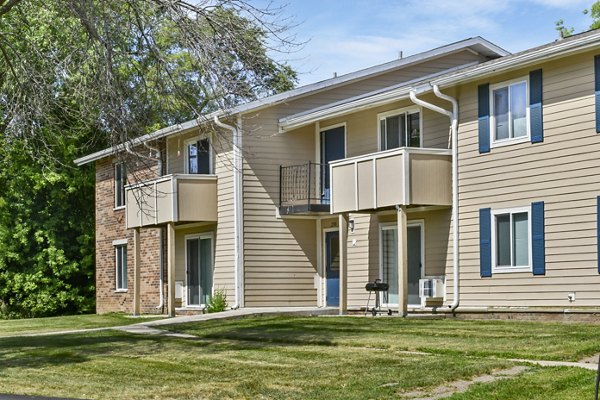 exterior at Sycamore Woods Apartments