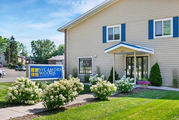 exterior at Sycamore Woods Apartments