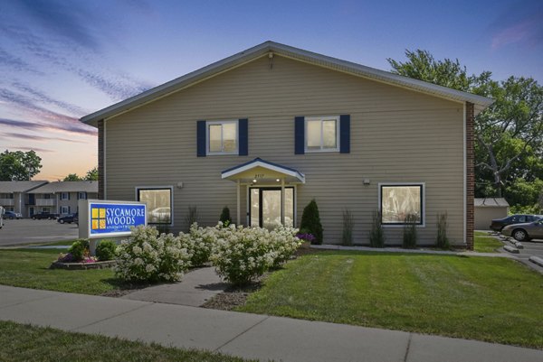 exterior at Sycamore Woods Apartments