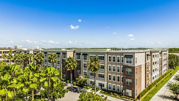 Parkside at Avalon Park: Luxury apartment building with modern design features in a lush setting
