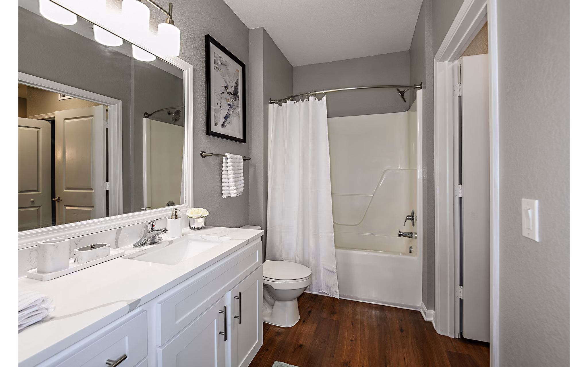 bathroom at Parkside at Avalon Park - Phase I Apartments 