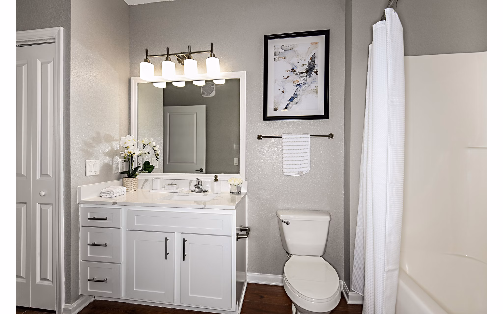 bathroom at Parkside at Avalon Park - Phase I Apartments 