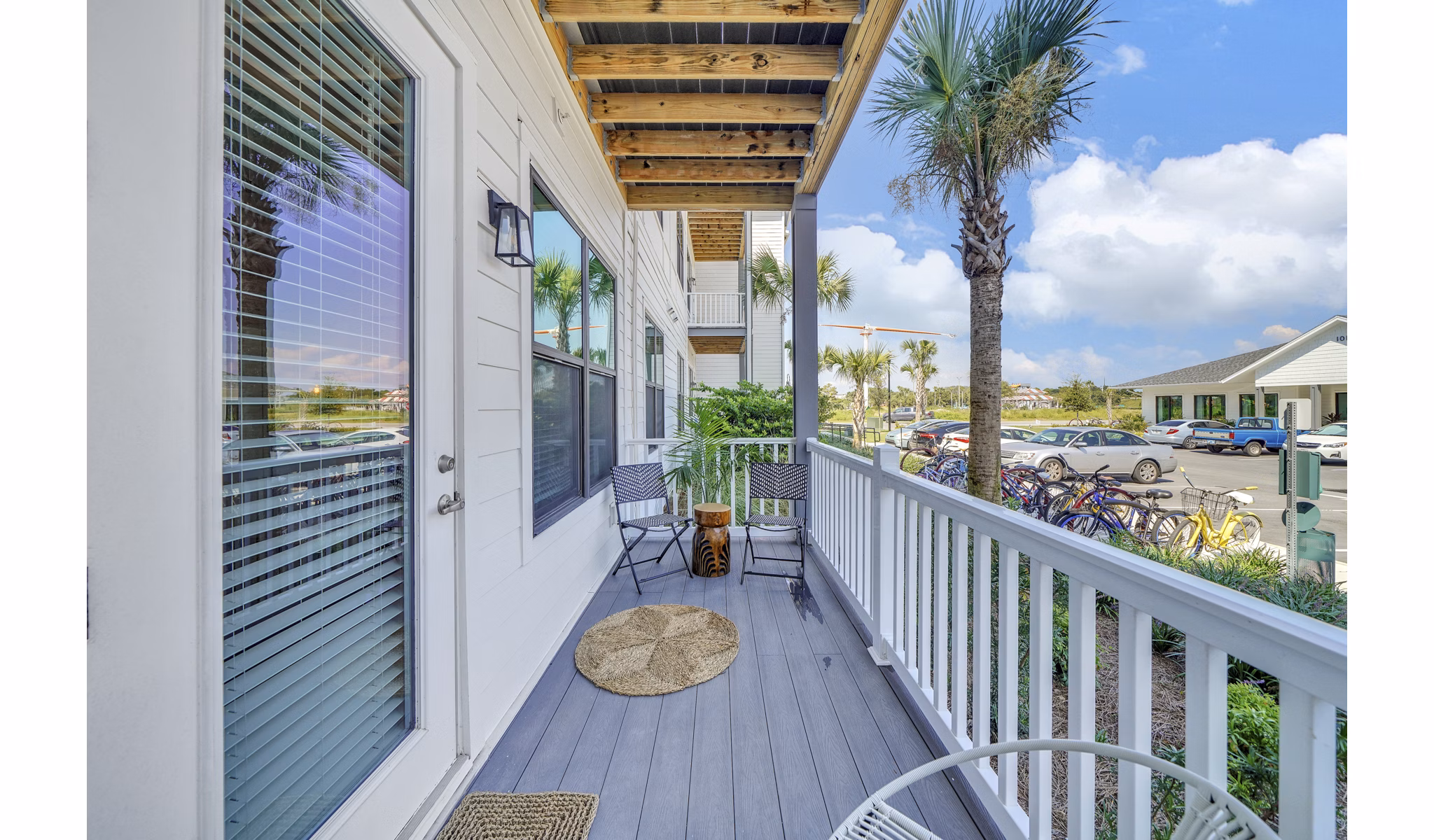 balcony at Parkside at Avalon Park - Phase I Apartments