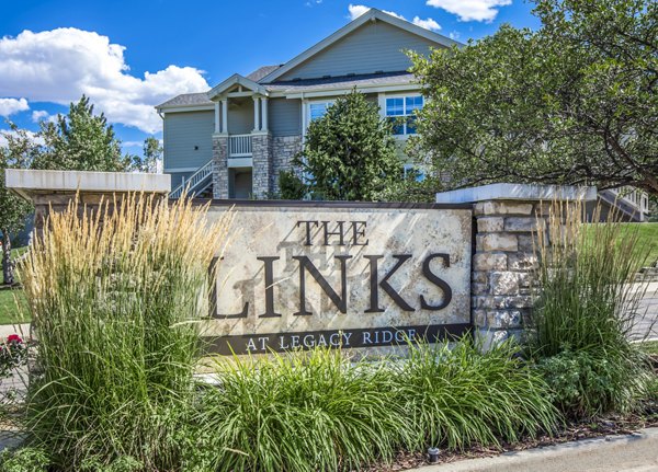 signage at Links at Legacy Ridge Apartments