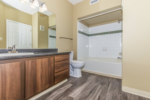 bathroom at Links at Legacy Ridge Apartments