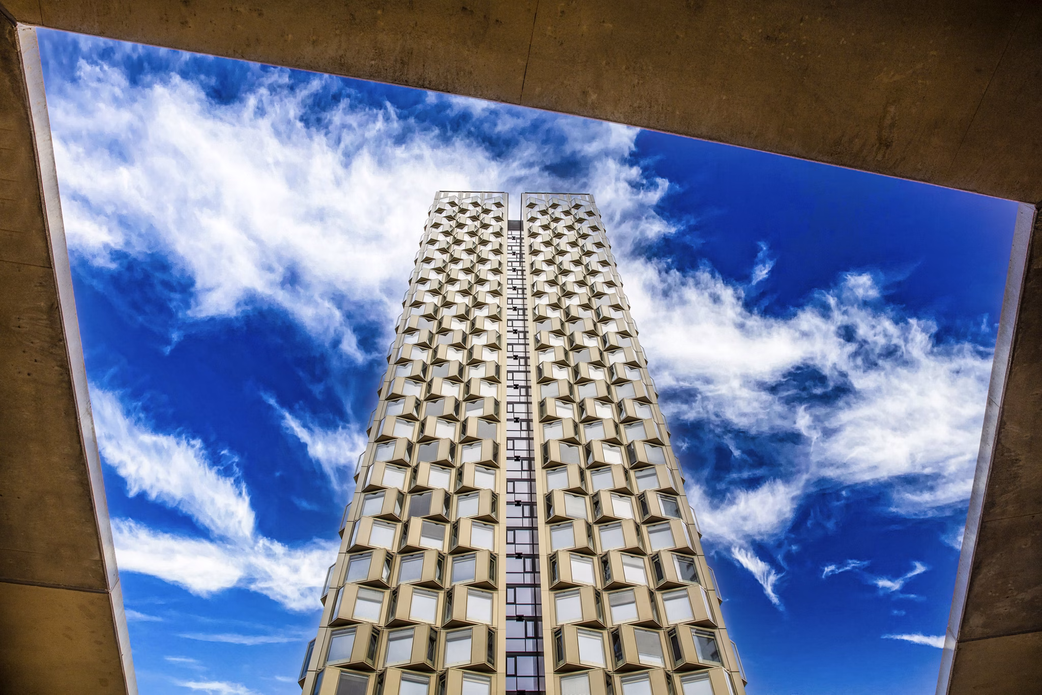 building/exterior at District Living Apartments
