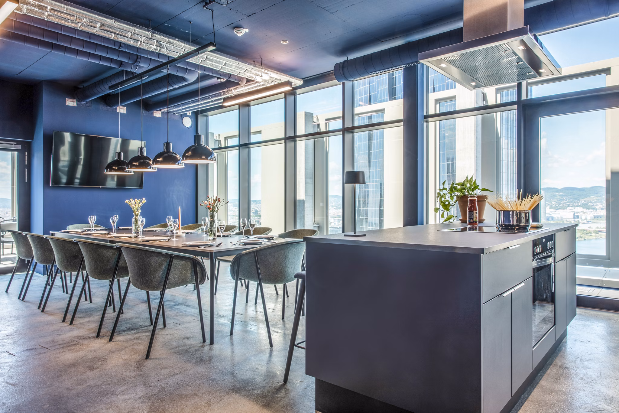 clubhouse at District Living Apartments