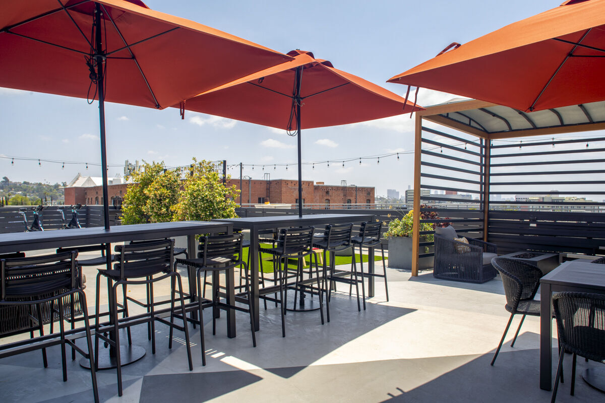 Grill area at Broadstone Los Feliz (2 of 3)