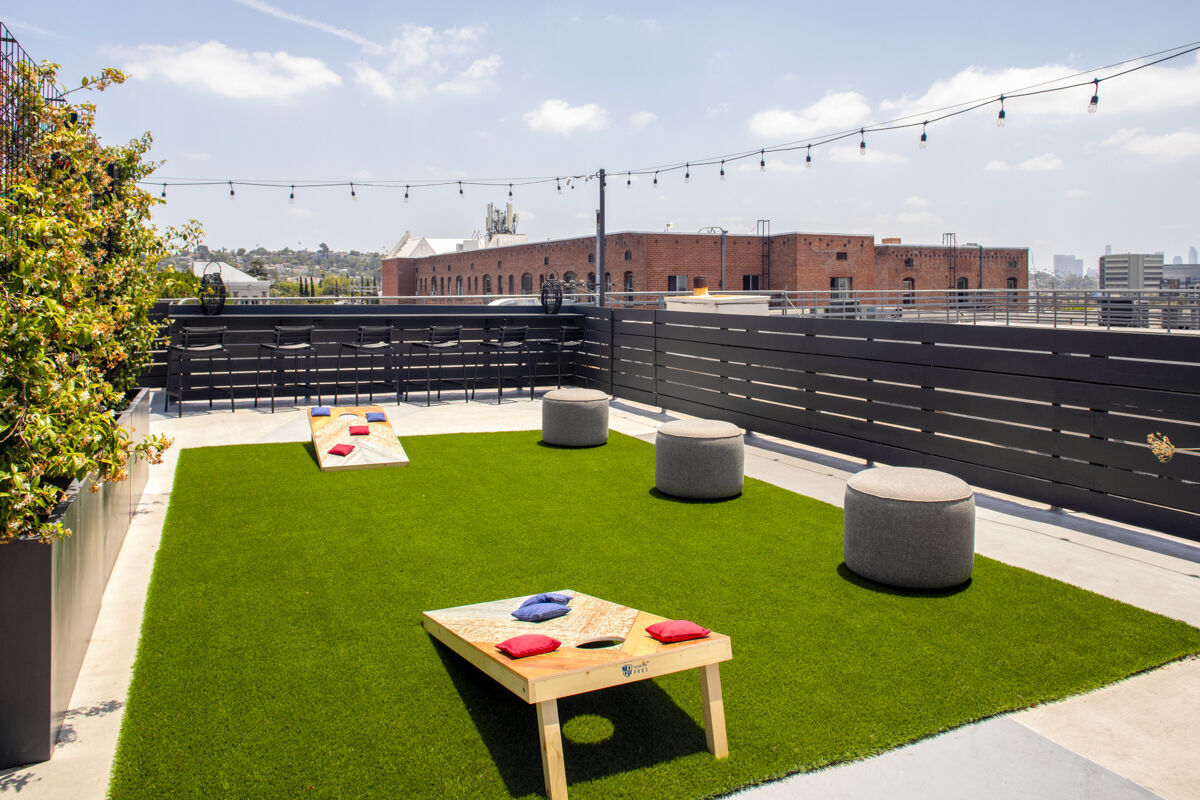 Roof deck at Broadstone Los Feliz (1 of 2)