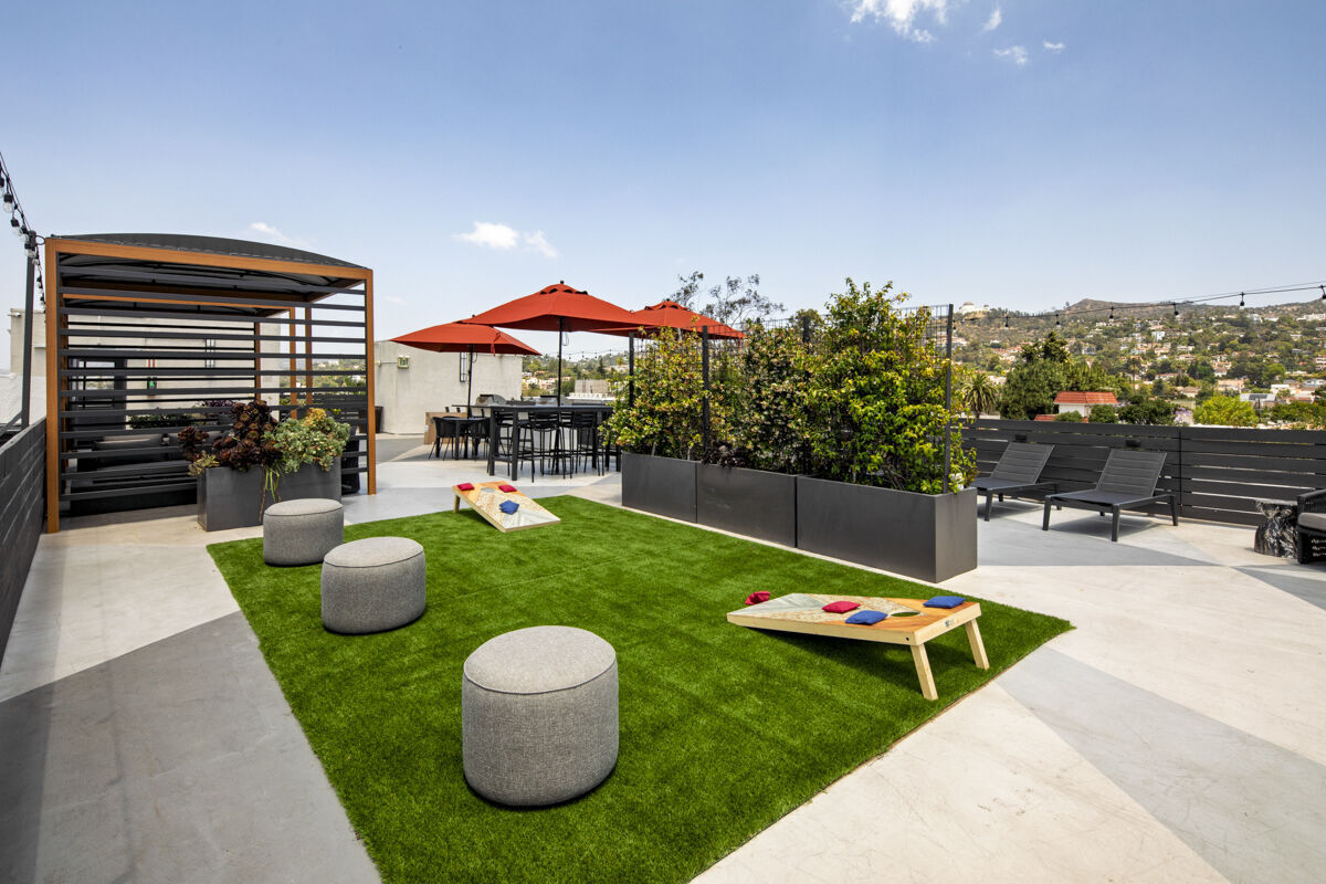 Roof deck at Broadstone Los Feliz (2 of 2)