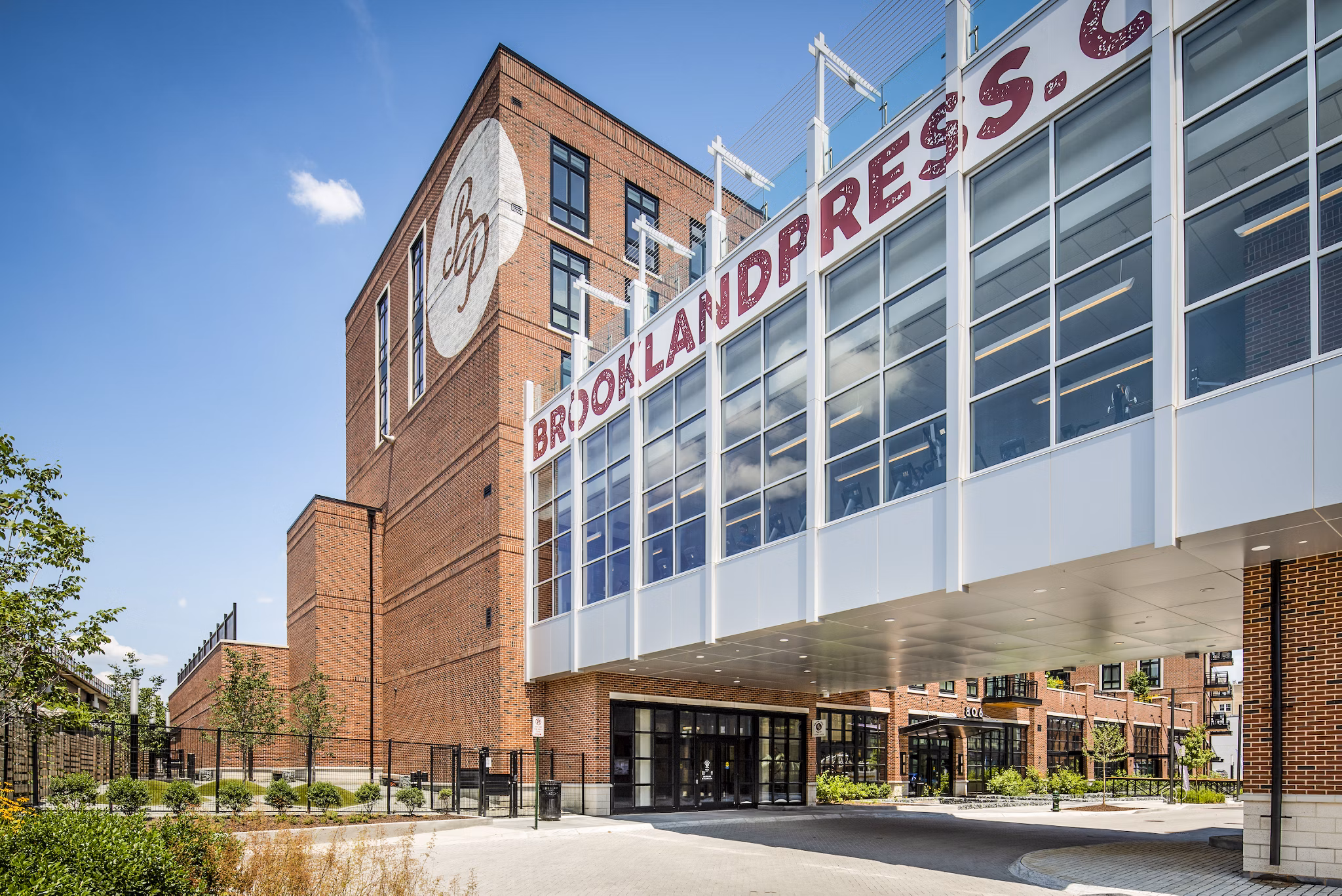 Brookland Press Apartments: Industrial-style of luxury apartments in urban setting