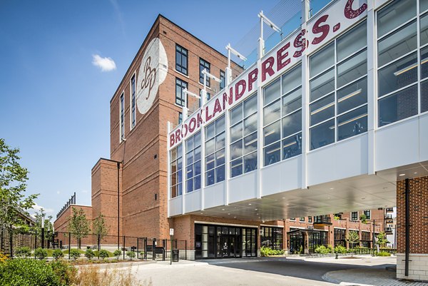 building/exterior at Brookland Press Apartments