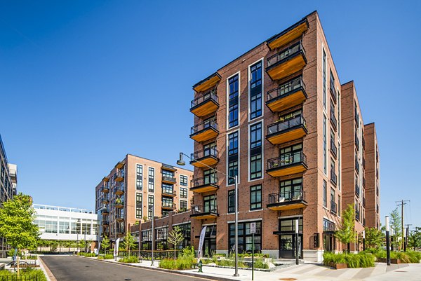 building/exterior at Brookland Press Apartments